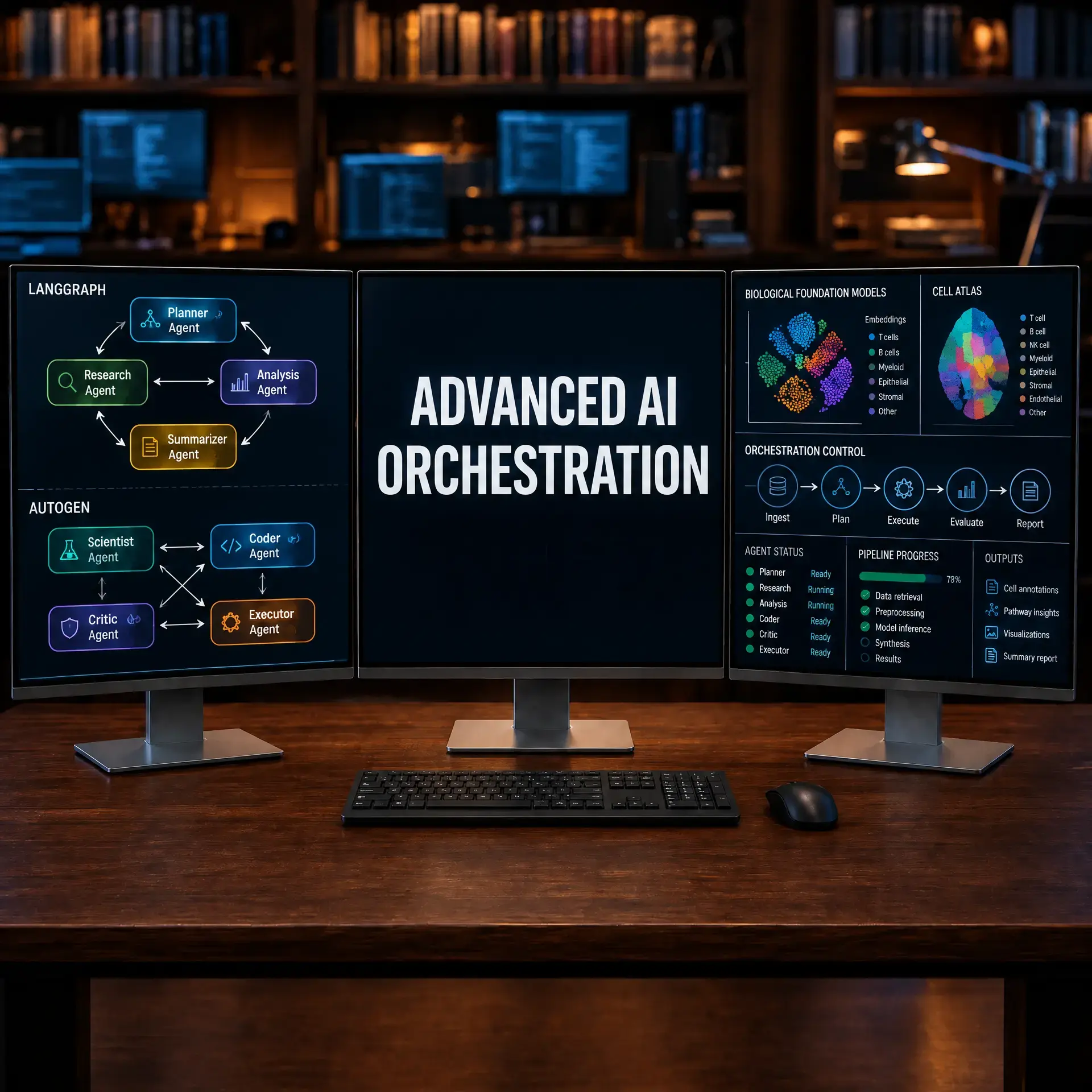 Advanced AI Orchestration for Bioinformatics