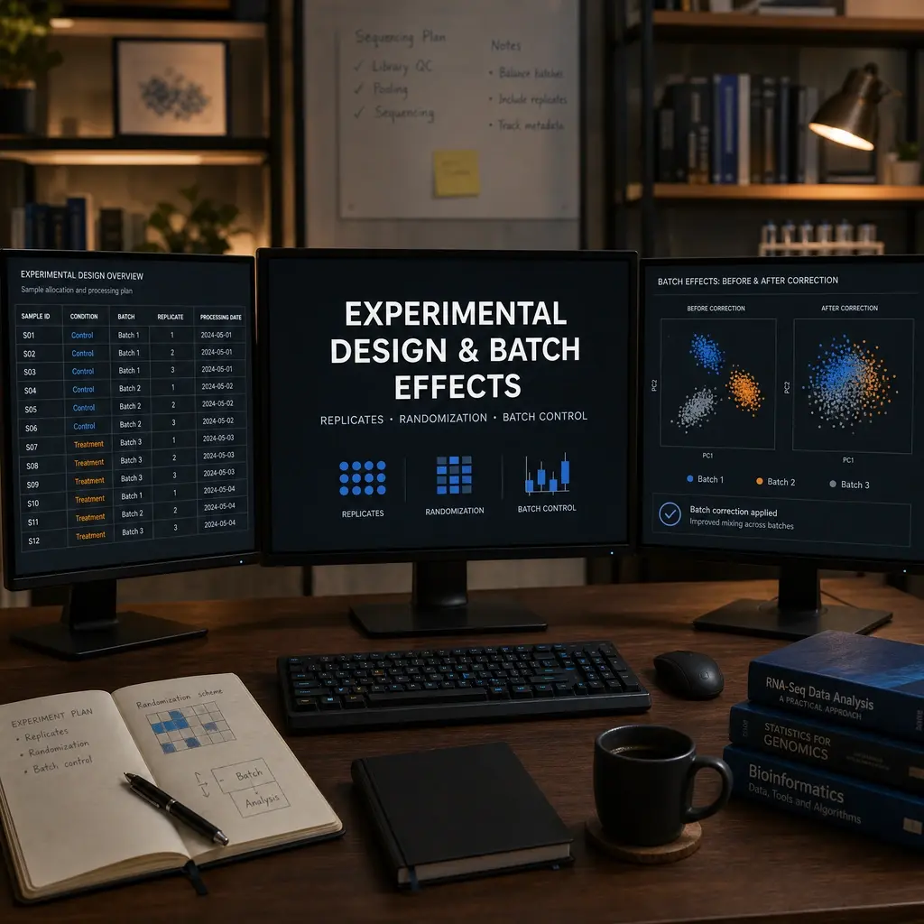 Experimental Design and Batch Effects