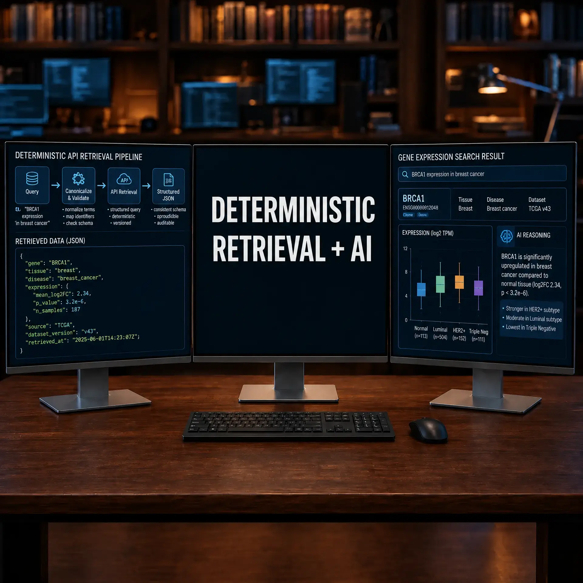 Deterministic Retrieval with gget