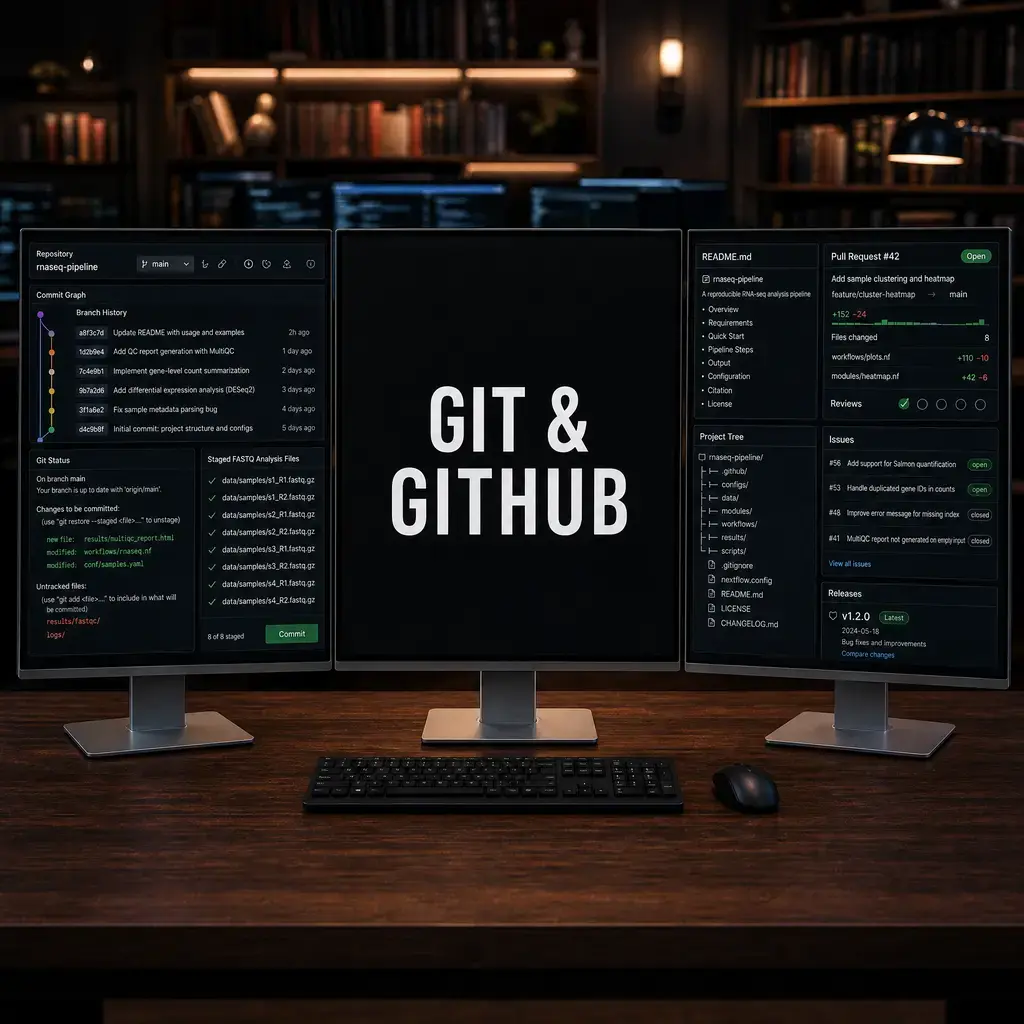 Git and GitHub for Bioinformatics