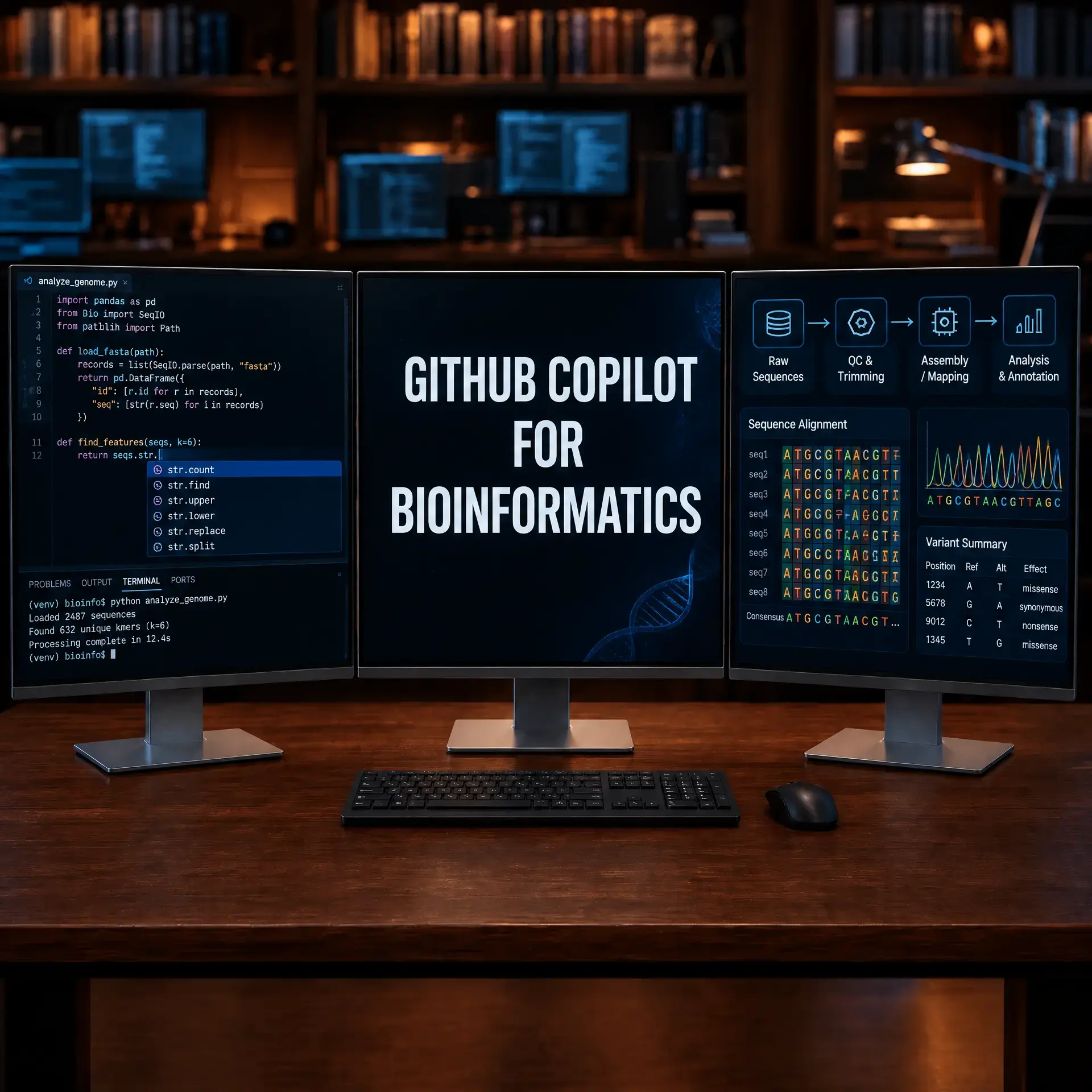 GitHub Student Pack and Copilot for Bioinformatics