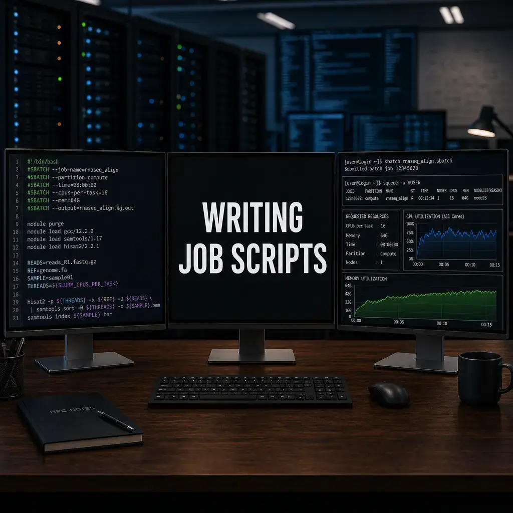 Writing Job Scripts
