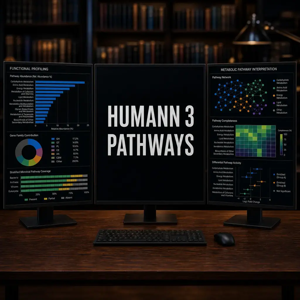Functional Pathway Analysis with HUMAnN 3